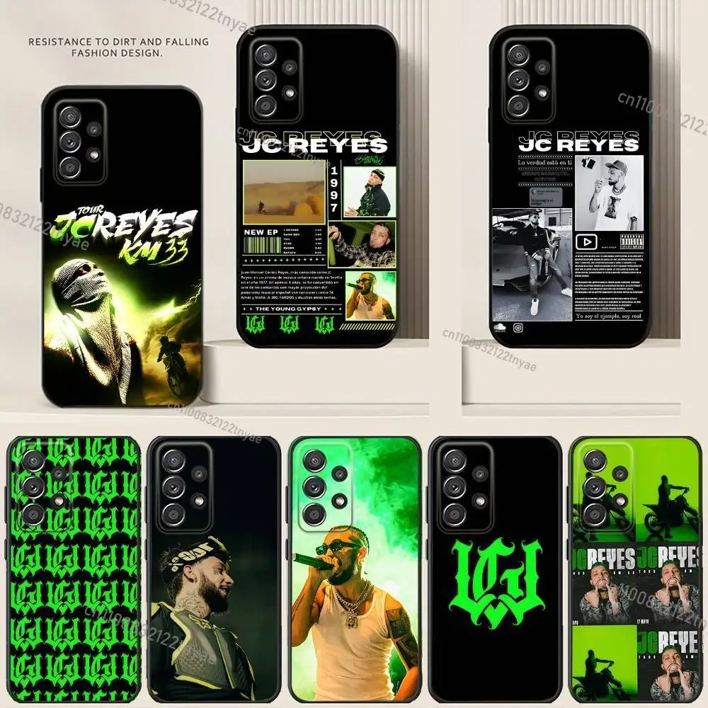 

HOT Jc Reyes JC REYES Tour Phone Case For Samsung S24,21,22,23,30,Ultra,20,Plus,Note,10,9,Black soft silicone case