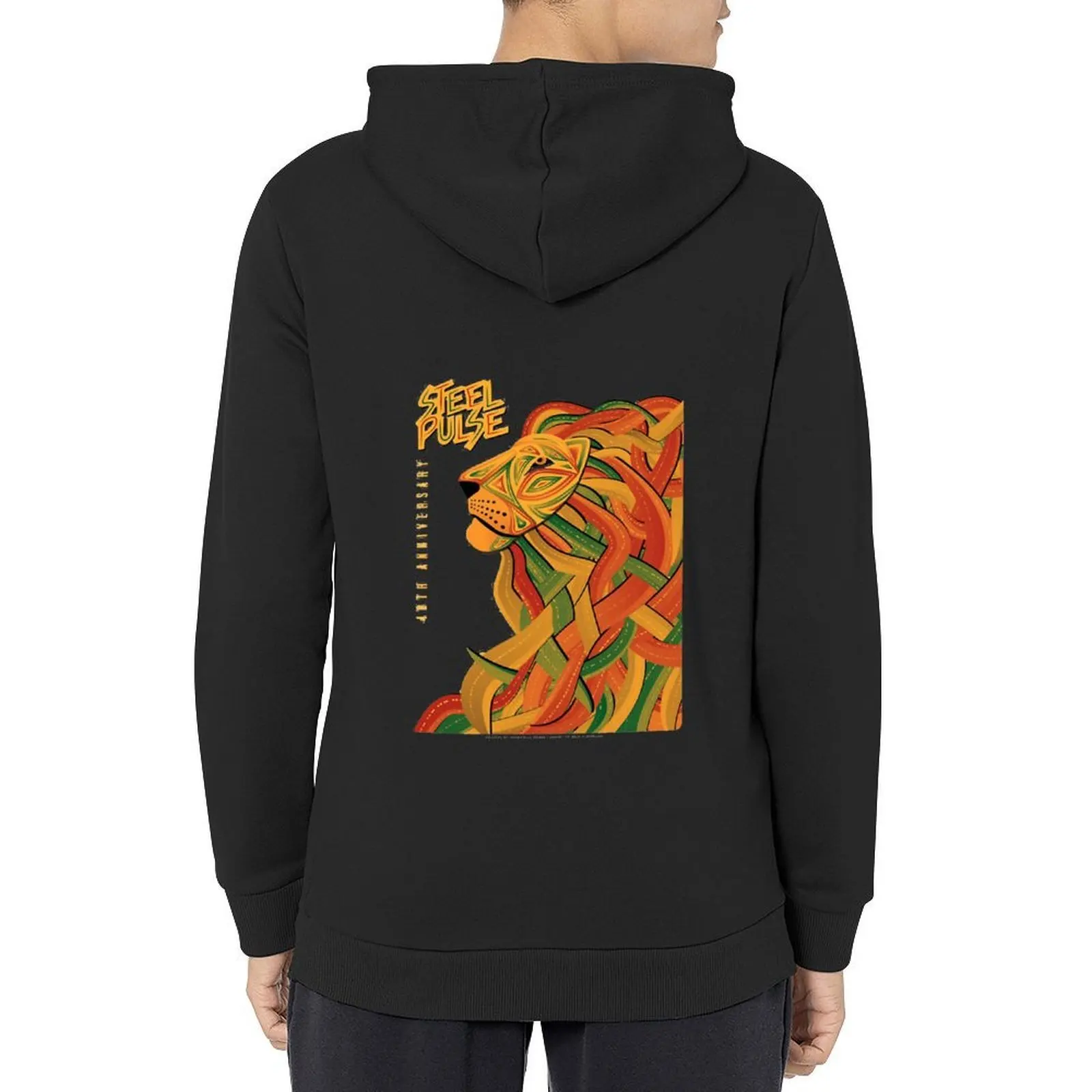 

Steel Pulse Lion Steel Hoodie mens designer clothes men's clothes anime clothing blouse new features of hoodies & sweatshirts