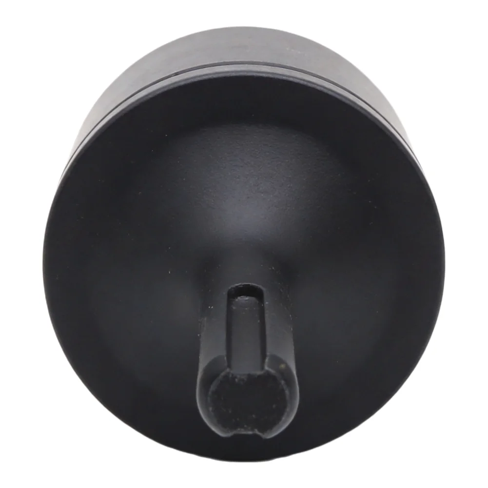 Black Rubber Vibrator Round Shank Design Rubber Construction Stable Vibration Precision Sealing For Tile Laying For Power Tools