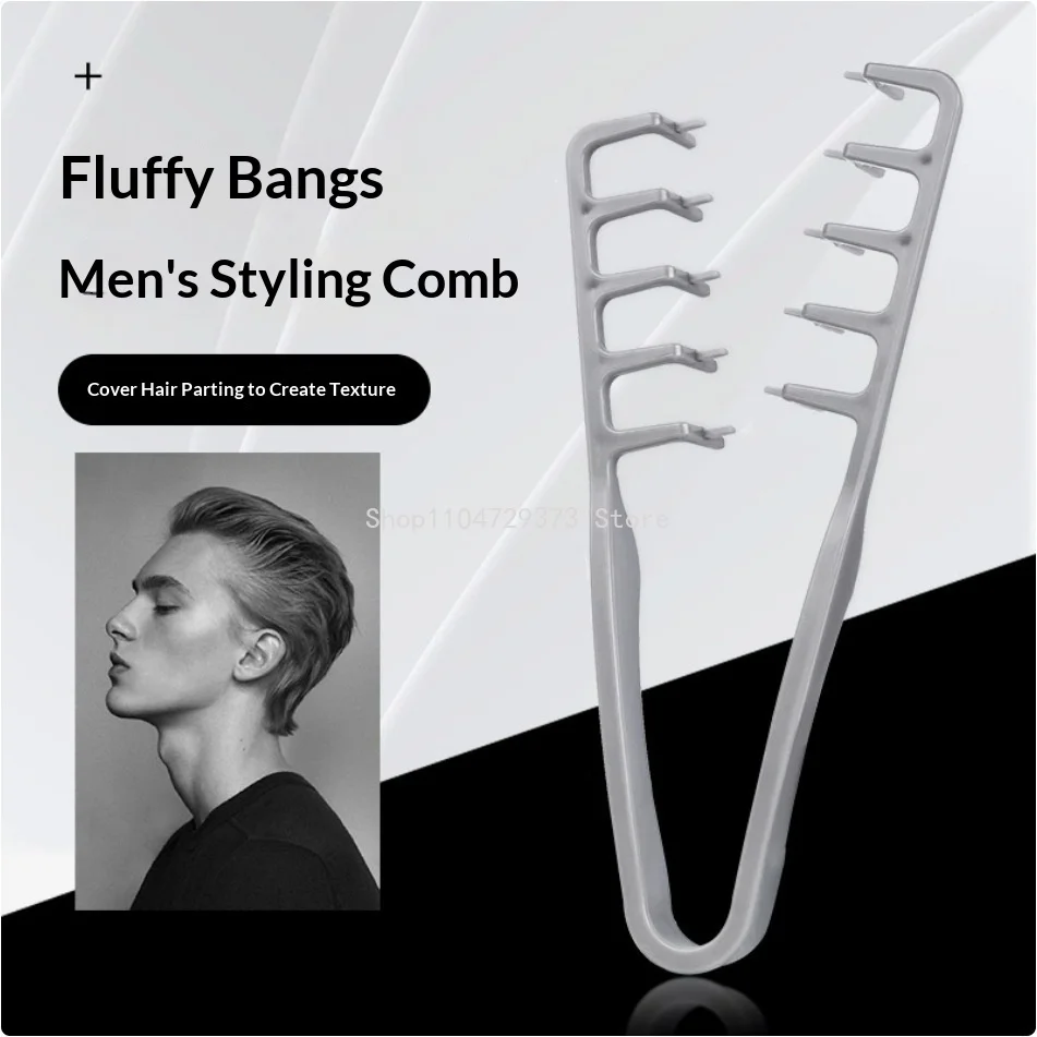 

1Pc Volumizing Wide-Tooth Hair Styling Comb Fluffy Root Hairdressing Combs Natural Curling Perm Hairs Styling Accessories