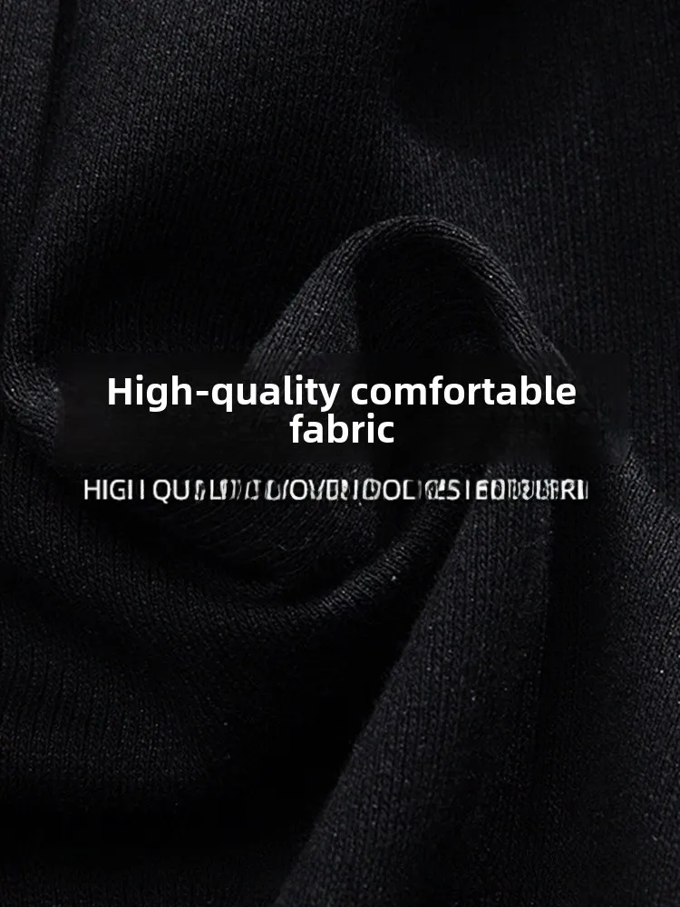 الأمريكية Sle المحملة القضبان الرجال فضفاض مستقيم الساق السراويل الصيف جديد Faion العلامة التجارية عارضة السراويل الطويلة الشباب Vitali Sle #4