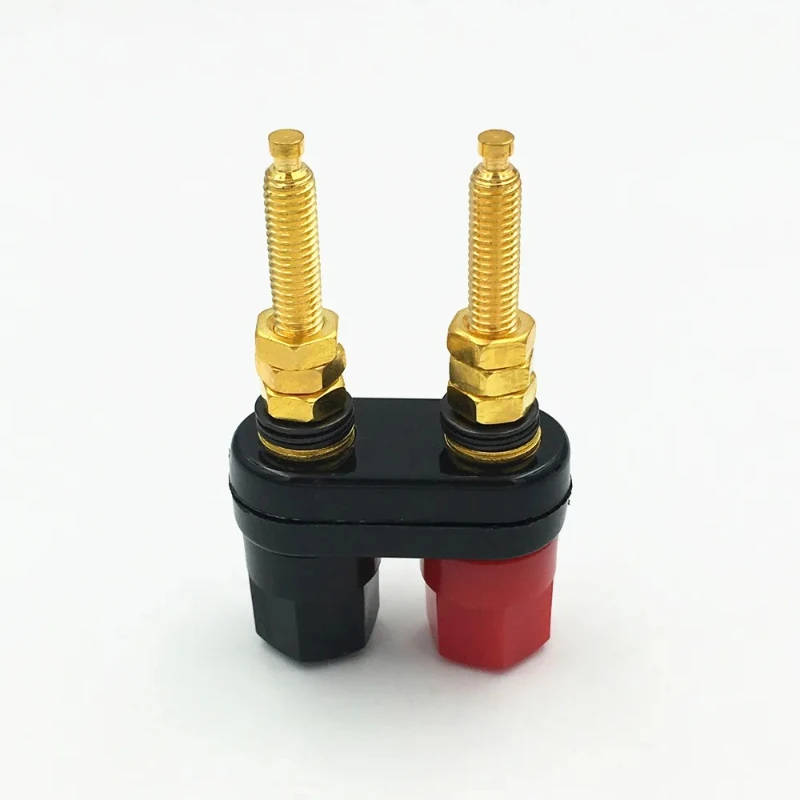 

10Pcs Extended Speaker Long Banana Plugs Bingding Post Terminals Connector Dual 2-way Banana Plug Socket for Speaker Amplifier