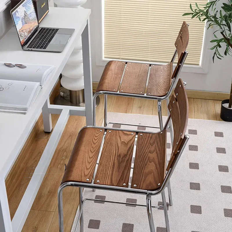 Taburetes de Bar modernos para sala de estar, salón, restaurante, minimalista, dormitorio, sillas de comedor, trono, relajante, muebles de salón
