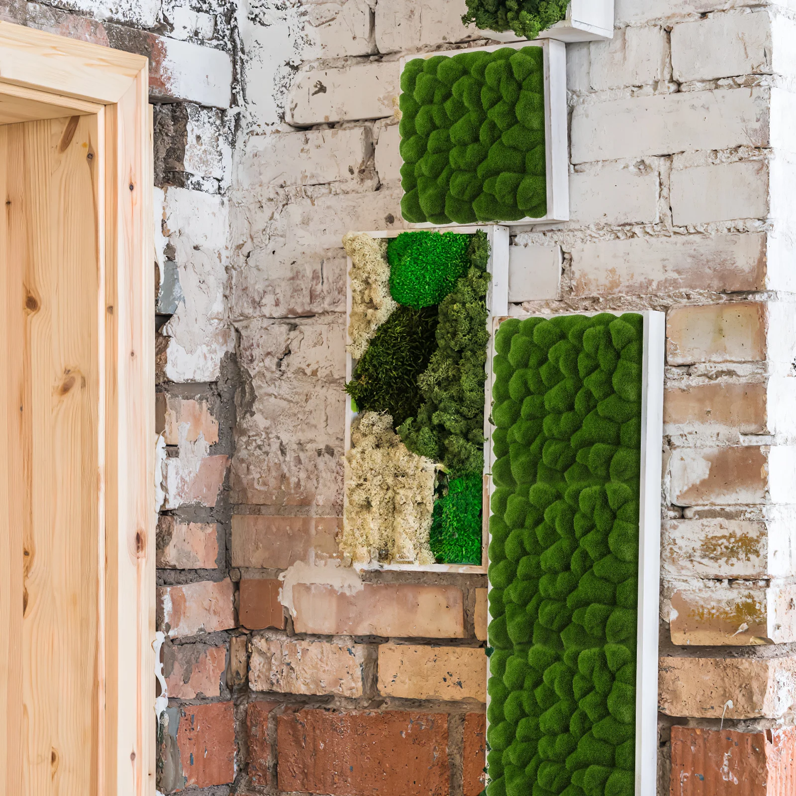 

Artificial Moss Wall Panel Simulation Greenery Backdrop For Home Garden Decoration Faux Moss Sheet Fake Grass Wall Panels