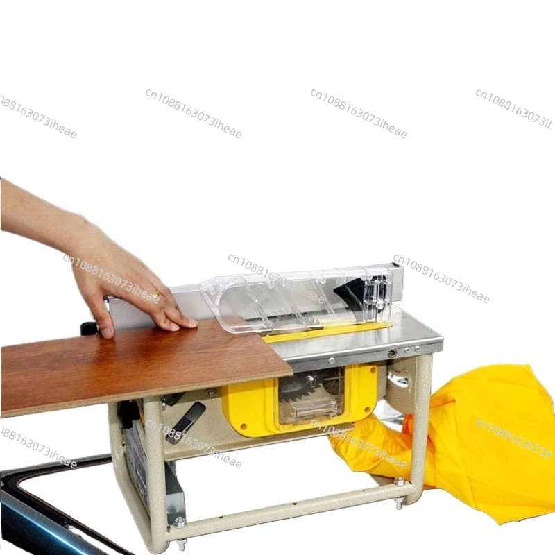 Chenba multifunctional solid wood floor electric saw oblique cutting push table saw