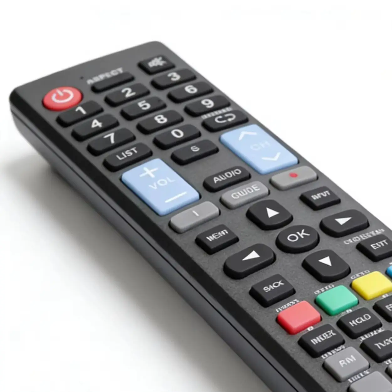 New RM-C3230 Infrared Remote Control for JVC HKC LCD LED TVs Compatible with Models 50F1 LT39C640 32C3 - Replacement Control