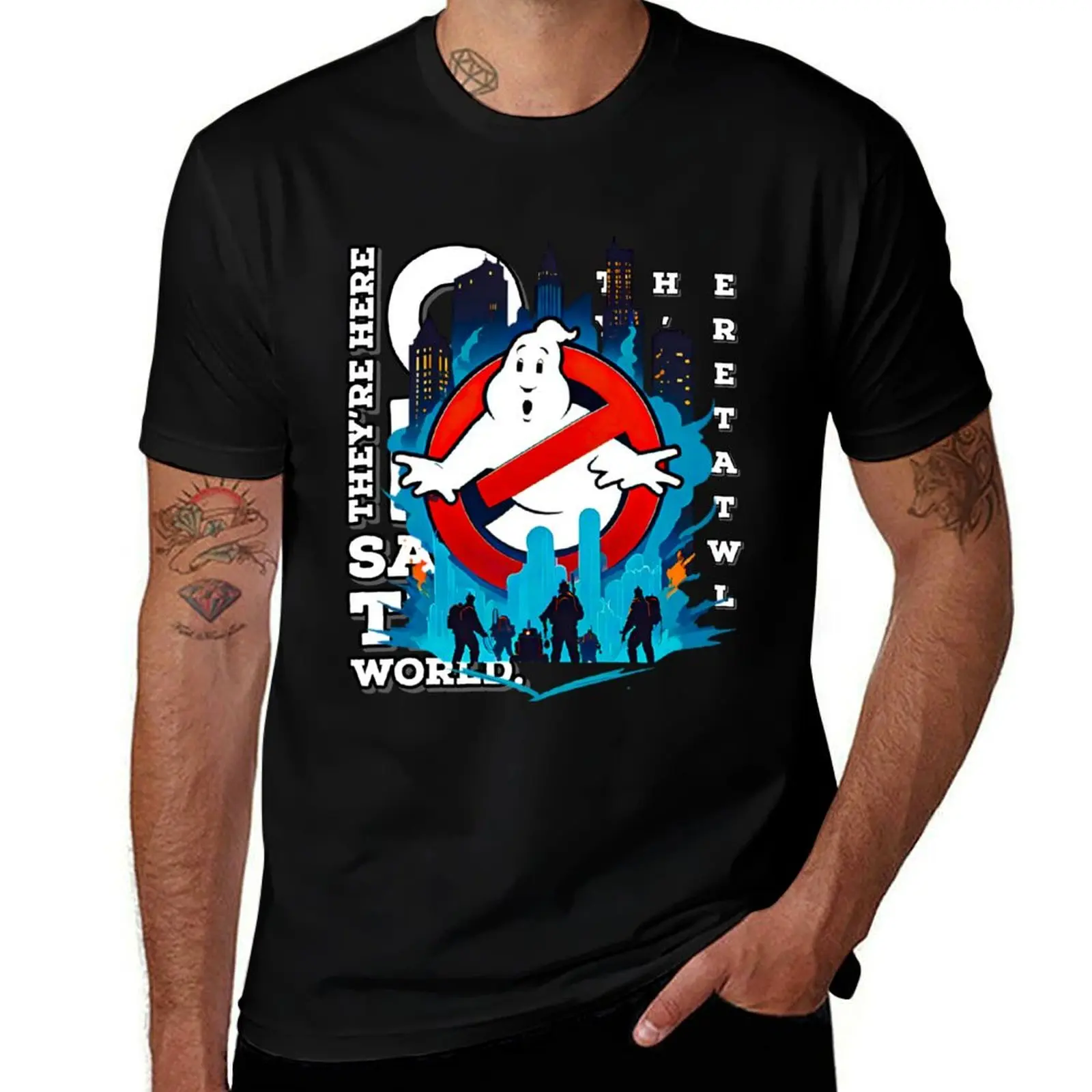 

Ghostbusters 2 T-Shirt plus sizes tees cotton man t-shirts luxury clothes men