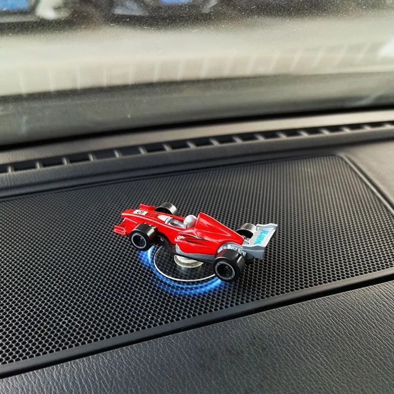 

New Racing Car Floating Screen Central Console Rotating Ornament Inertial Sliding Vehicle Male Ornament Creative Decoration Gift