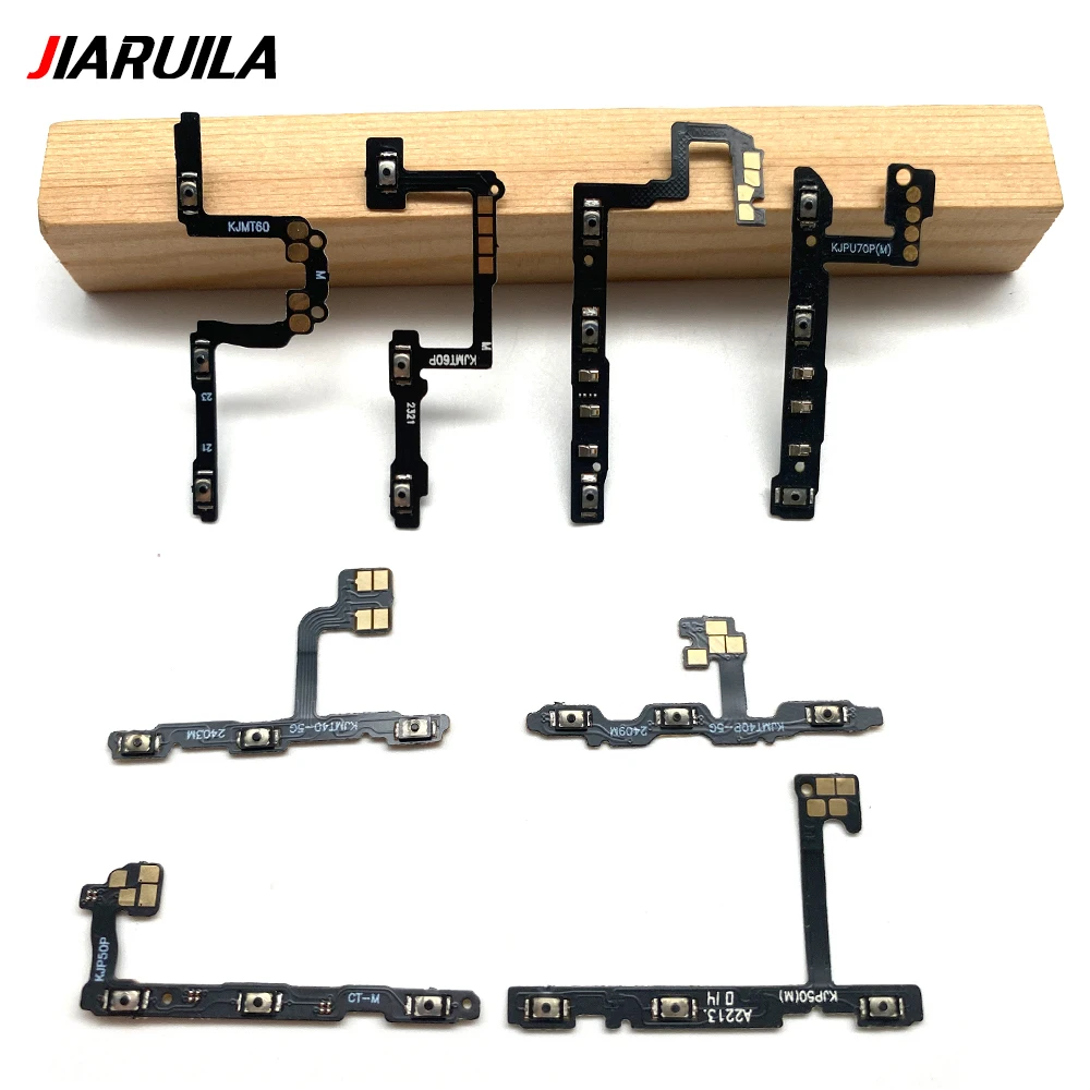 For Huawei P50 Pro / Mate 40 60 70 Pro 50E / Pura 70 Pro Power Button Switch & Volume Up / Down On / Off Button Flex Cable