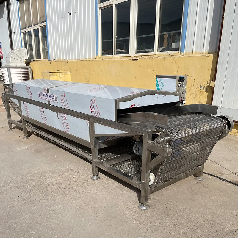 Automatische Tunnelpasteurisierungsmaschine, energiesparende Edelstahlgeräte für Saft, Milch und vakuumverpacktes Lebensmittel