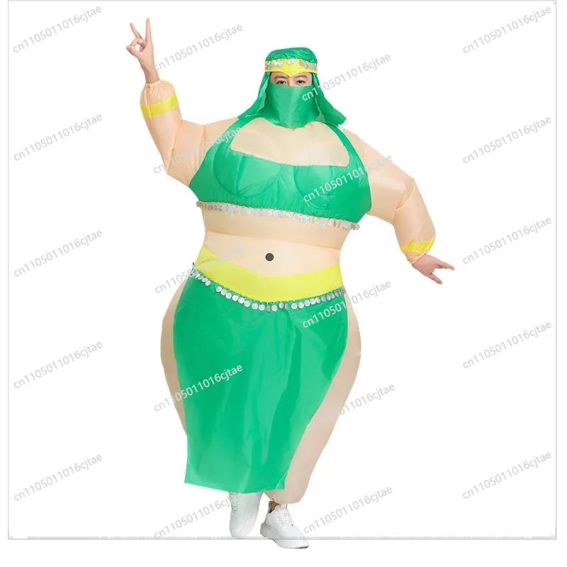 For Halloween Inflatable Funny Fat Man Stage Performance Event Props Doll Costume