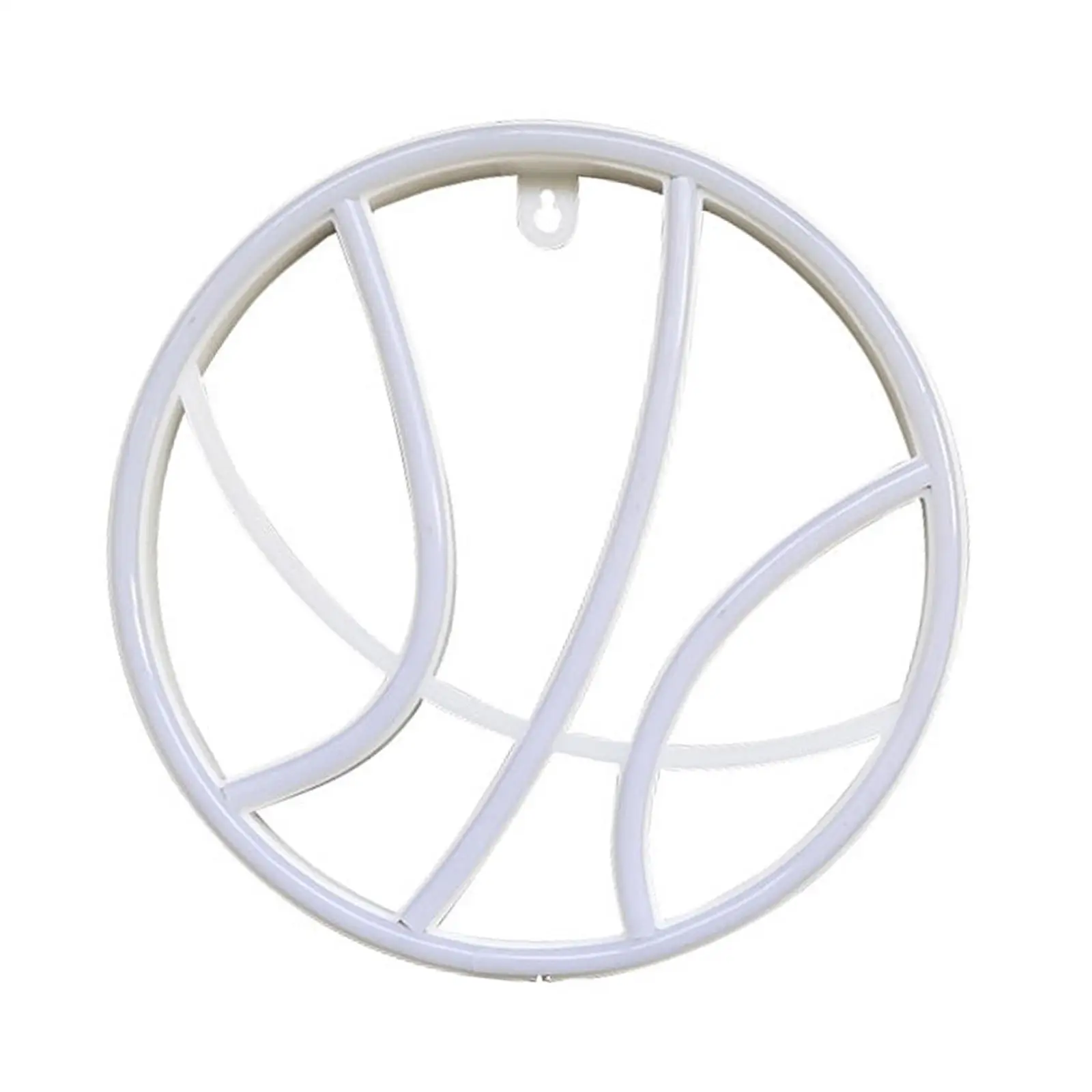 Basketball Neon Sign Photo Props USB Powered Room Light Decor for Window Bar