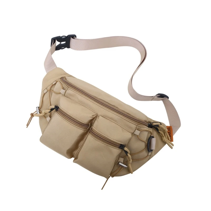 Chest Bag Over The Shoulder Bag for Men Sling Bag Large Capacity Leisure Bag E74B