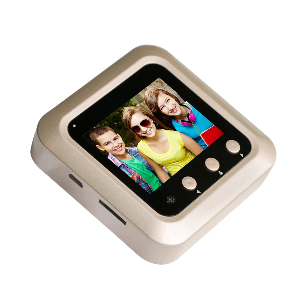 

Outdoor Cat Eye Visual Doorbell IP55 Household Cat Eye Monitoring Infrared Night Vision Electronic Door Mirror Smart Home