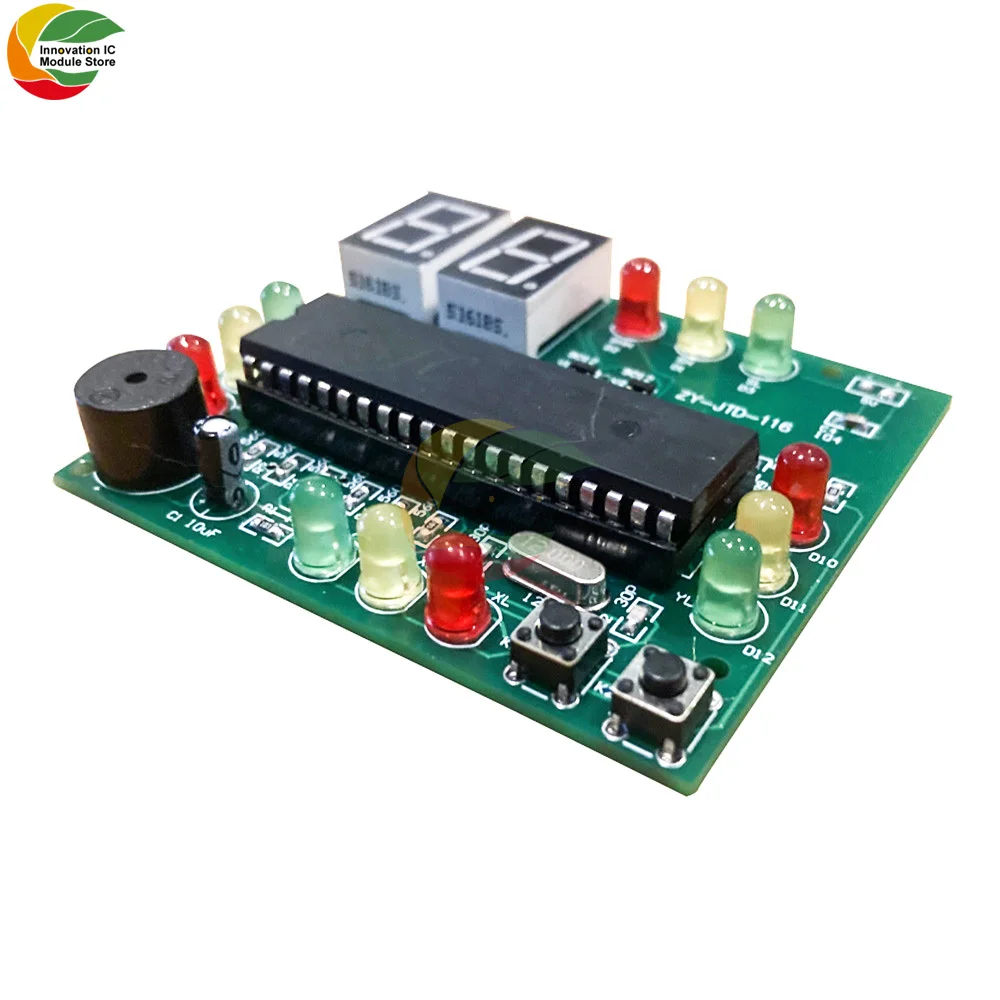 Traffic Light Mini Kit Traffic Light Controller Sequencer for Student and Beginner Level Soldering Kit