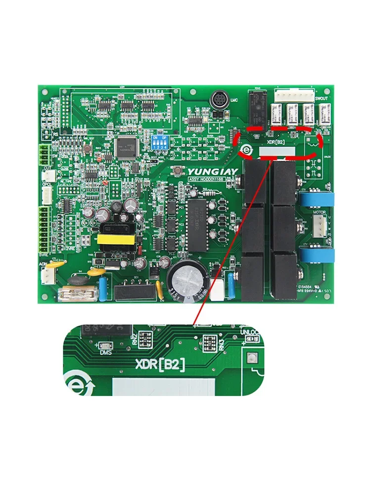 machine board XDR door machine board, permanent magnet synchronous door machine board XDR (B1) [B2] Suitable for Yongda Elevator