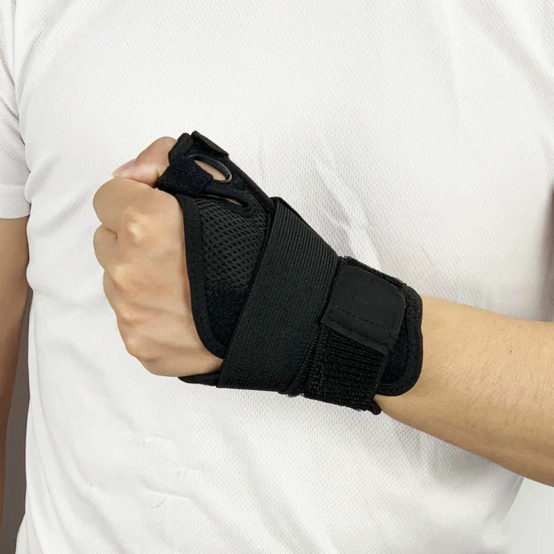 1pcs Medical Thumb Brace Splint Support Adjustable Wrist Support Thumb Stabilizer for Arthritis Trigger Finger Right Left Hand