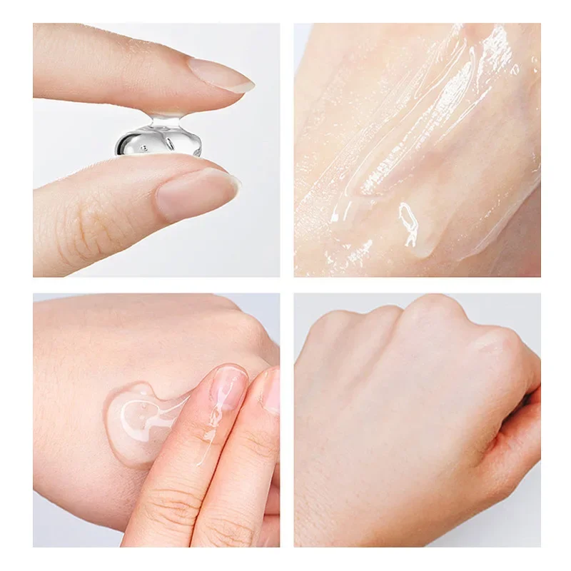 Face Foundation with Hyaluronic Acid Ceramide Gel for 24H Hydration and Luminous Skin, Moisturizing Makeup Base