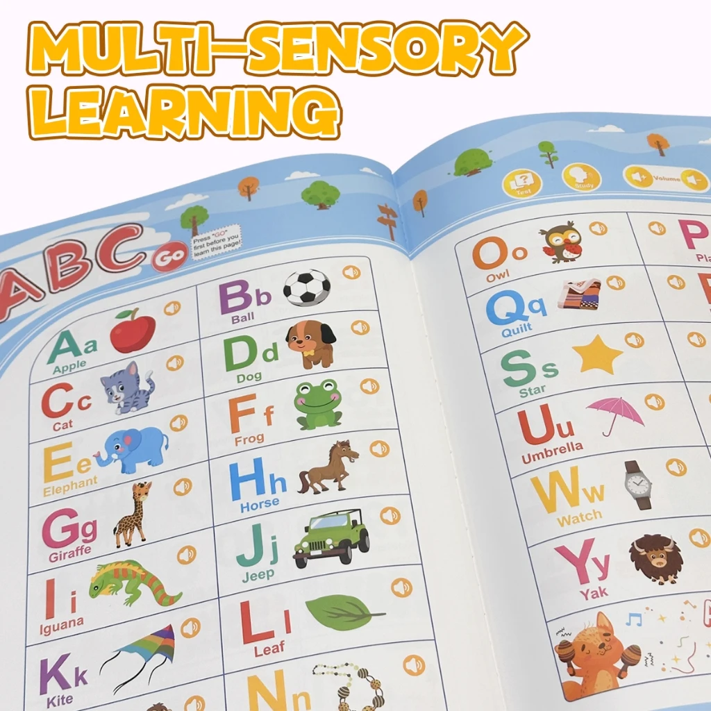 My First Words Sound Book for Kids, 13 Themes 300+ Everyday Words, Early English Vocabulary Learning Picture Book for Toddlers view 6