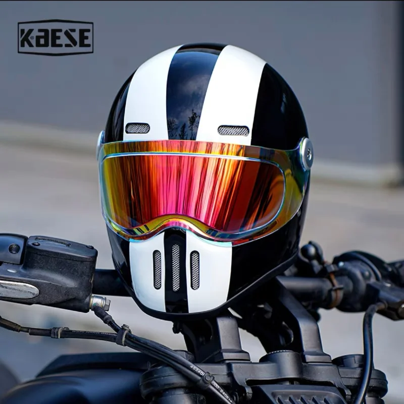 

New Arrival Motorcycle Helmet Moto Racing Helemt Motocross Capacete Vintage Helmet Full Face Motorcycle Riding Helmets