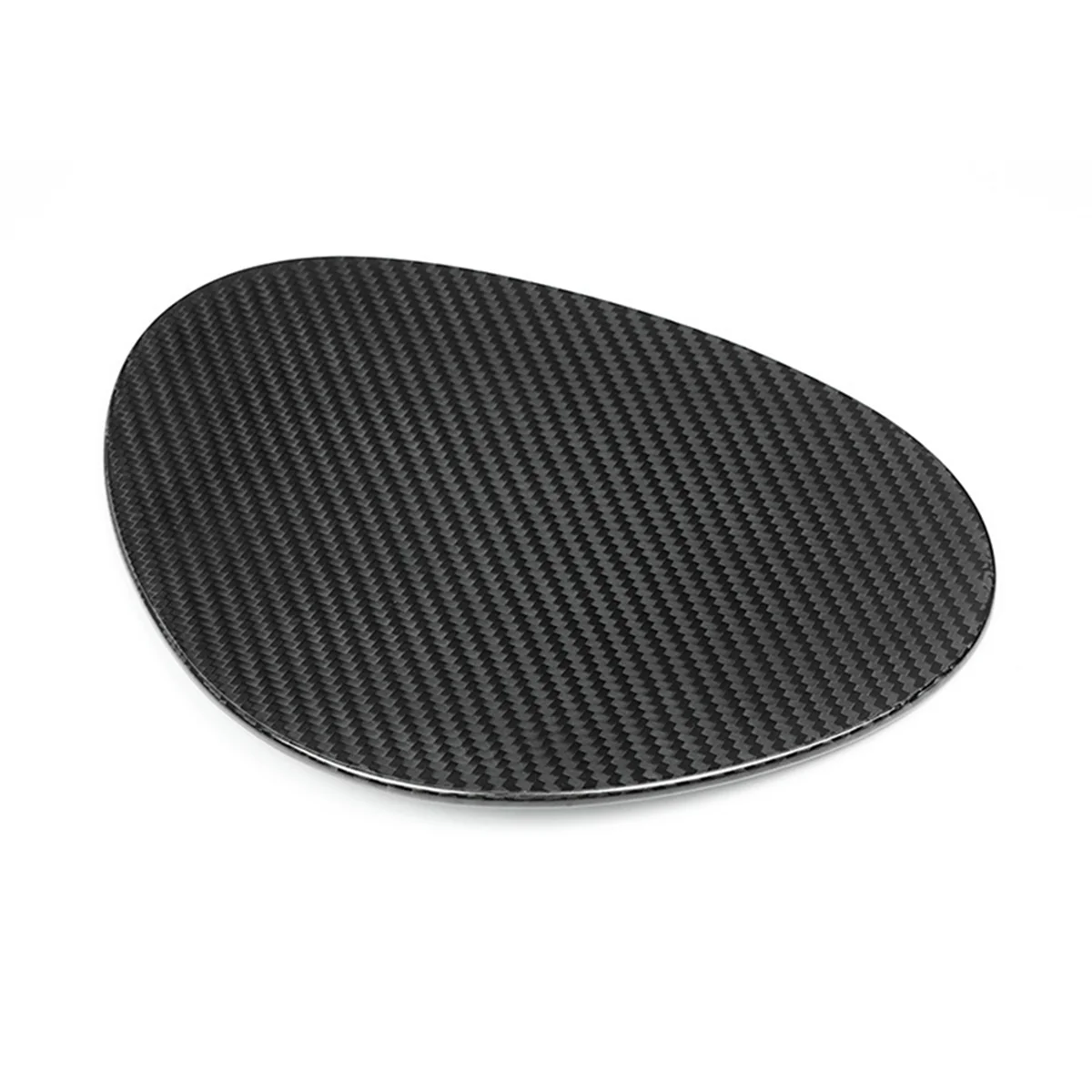 Real Hard Carbon Fiber Car Fuel Tank Cover Trim Sticker for Subaru BRZ Toyota GR86 2021 2022 LHD RHD Accessories