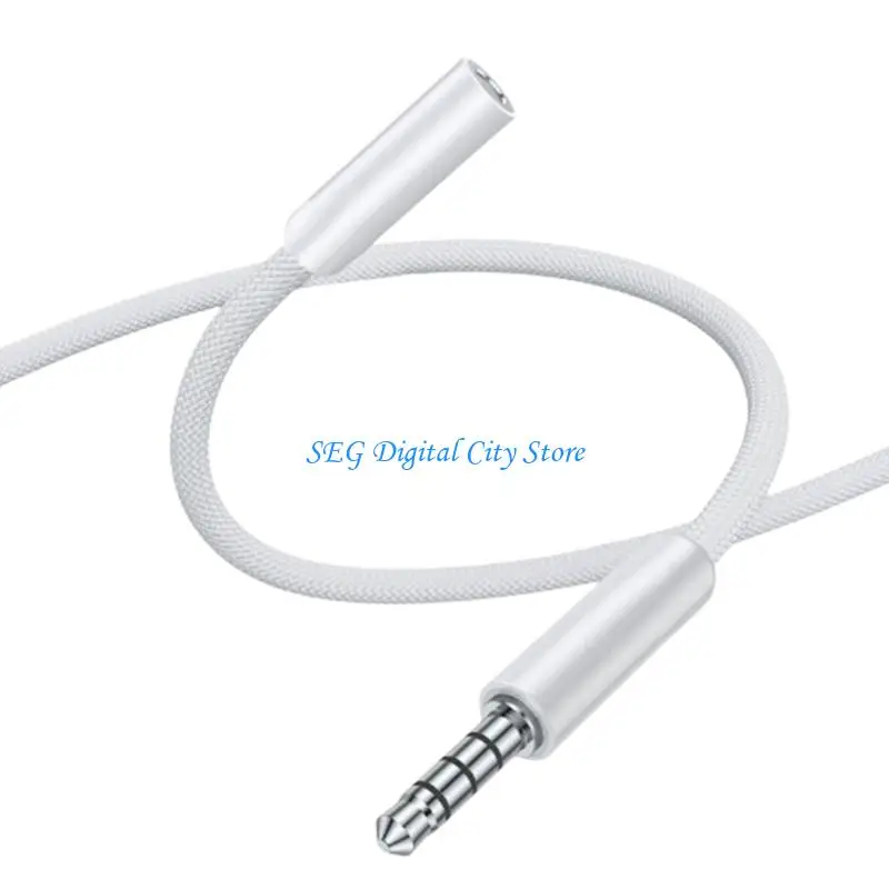 U75B Multipurpose 3.5mm Four Section Sound Cable For Communication And Entertainment