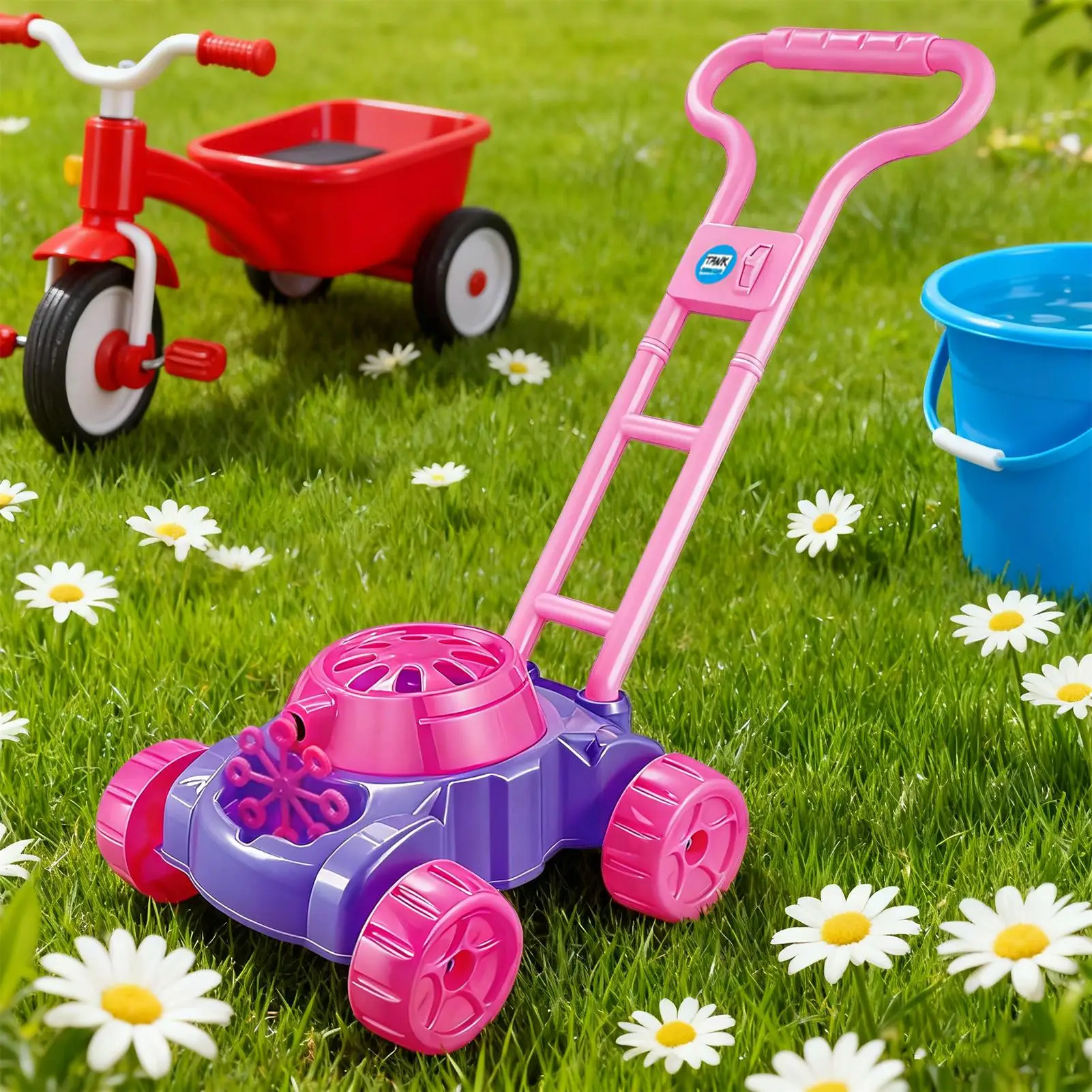 Bubble Machine Pretend Play Toy Backyard Game Bubble Machine For Kids For Preschool Kids Children Boys Girls Children Christmas