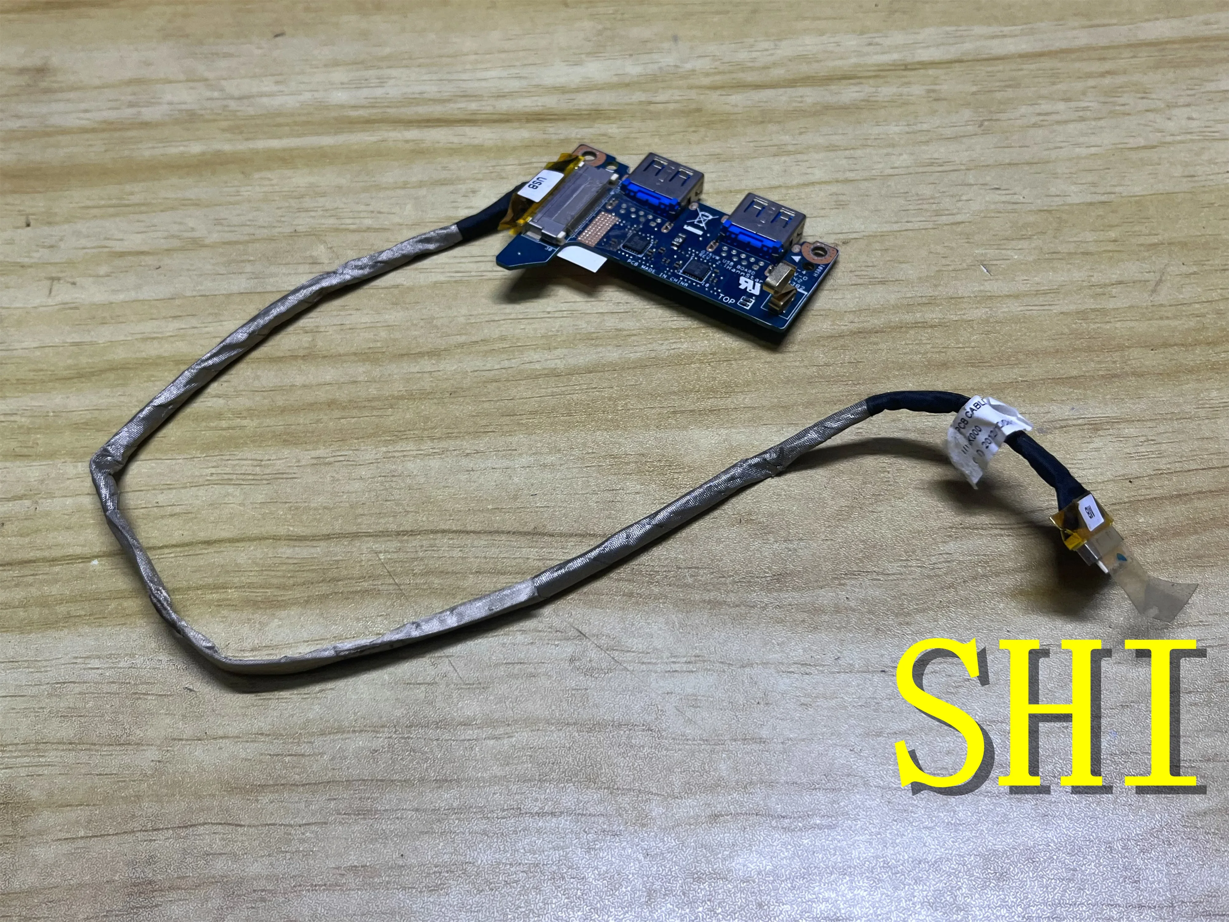 

G75VW used Original for Asus G75VW Dual USB Wiring 60-N2VUS1201-C01 69N0MBK12C01-01 100% Test OK Free shipping