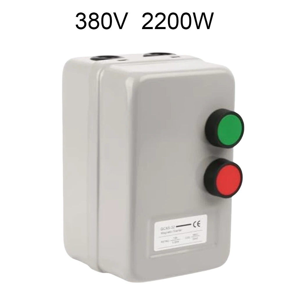 QCX5-22 380V Motor Starter For 7.5KW Three Phase Magnetic Control Switch With Overload Protection For Water For Textile Agricult