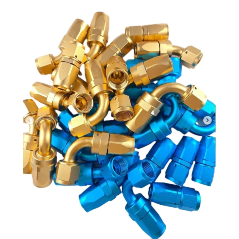 Blue Anodized 6061 Aluminum CNC Parts