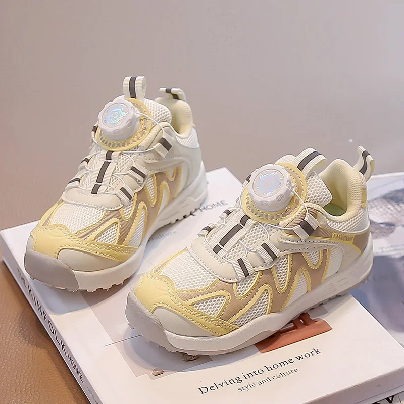 

2025 Children Casual Shoes for Girls Boys Autumn New Fashion Korean Style Soft Bottom Anti-slippery Versatile Chic Sneakers