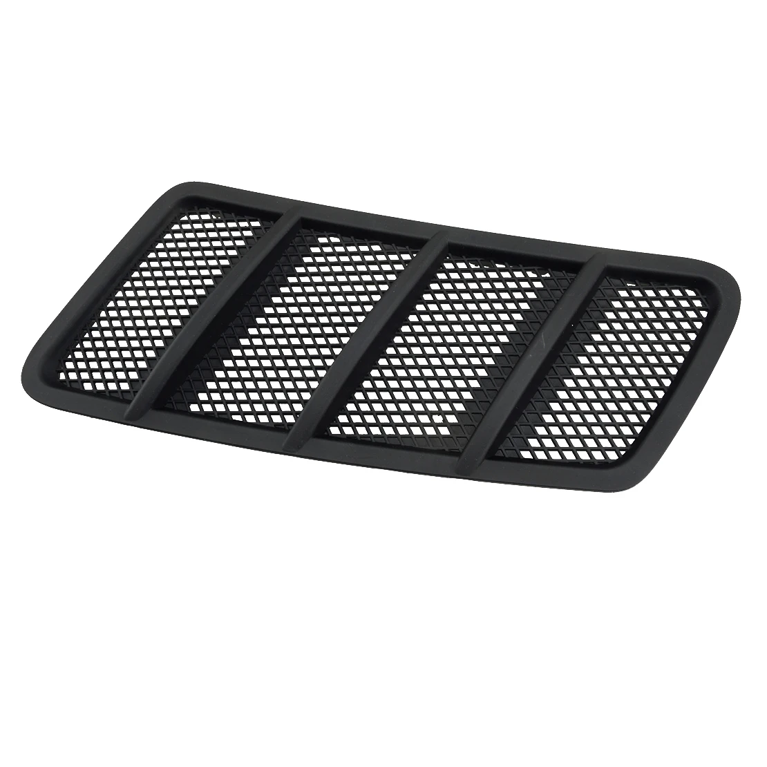 1668800105 1668800205 1 Pair Upper Front Hood Bonnet Grille Grill Vent Cover Trim Fit for Mercedes Benz W166 GL ML 2012-2015 ABS