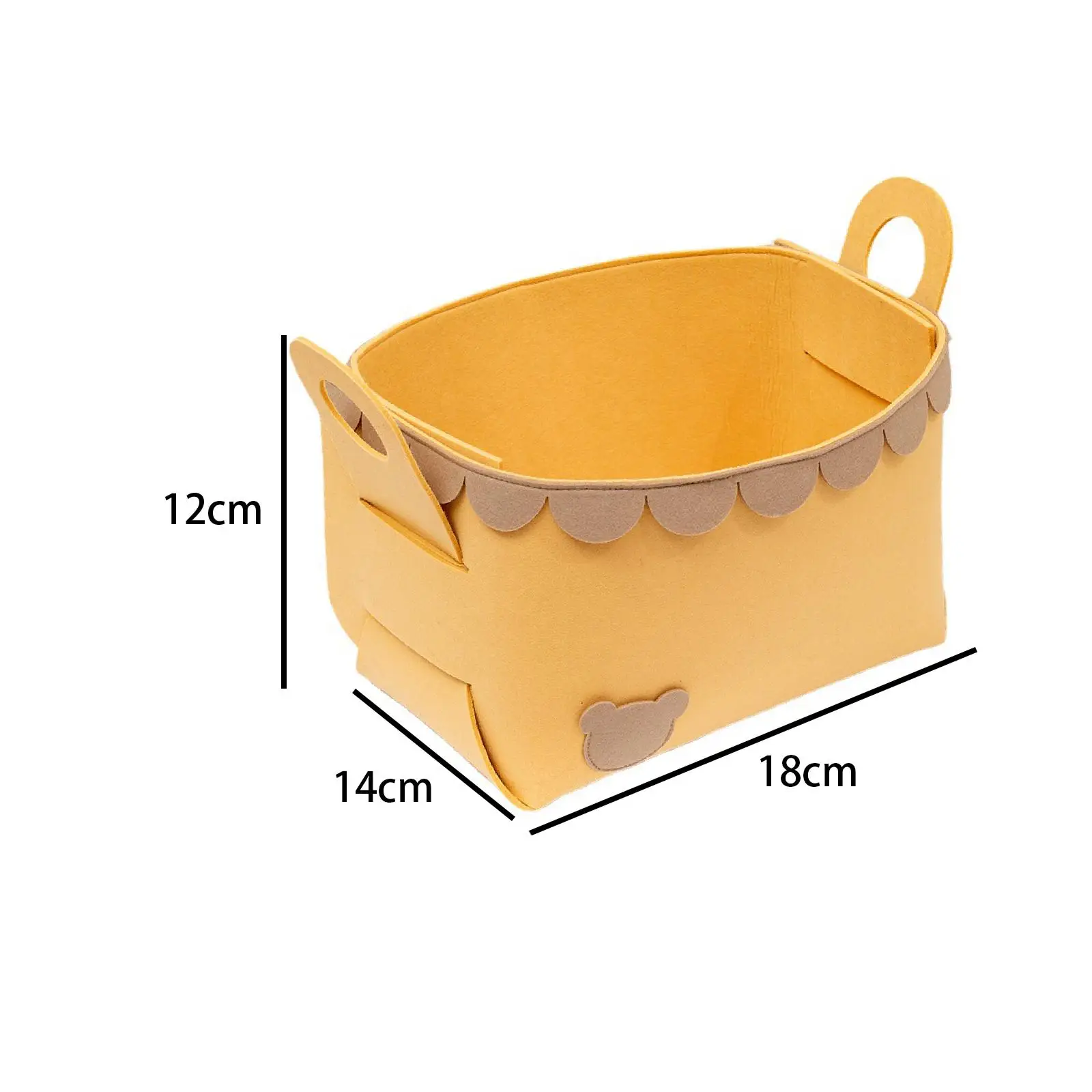 Foldable Clothing Storage Box Stackable Blanket Toys Collapsible Storage Bin for Classroom Living Room Shelves Bedroom Washroom