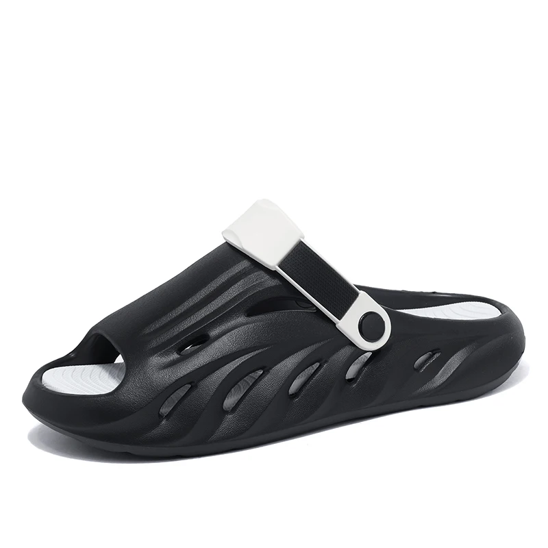 

New large size Men's slippers Fashion sports casual men's sandals Comfortable beach shoes Flip-Flops men's Clogs Couple slides
