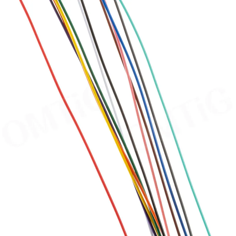 SC APC 12-Cores Square Head Pigtail Strand Single Mode PVC 0.9Mm Optic Fiber Jumper Patch Cable