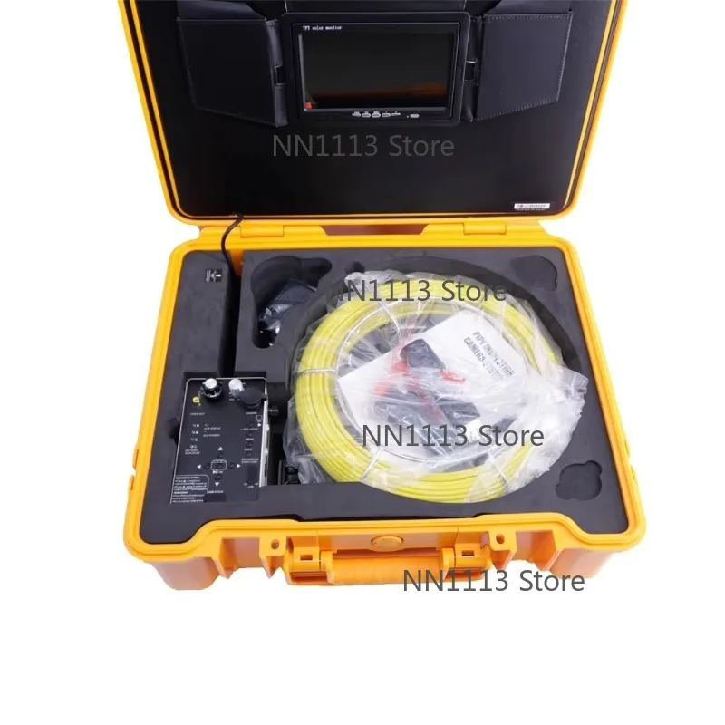 

710DNLK Deep Well Inspection Camera with 512 Transmitter and Keyboard DVR Function Pipe