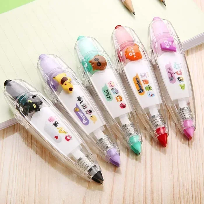 Kawaii Correction Belt  Accessories Girls Hand Account Decorative Stickers Marker Pen School Stationery Office Supplies