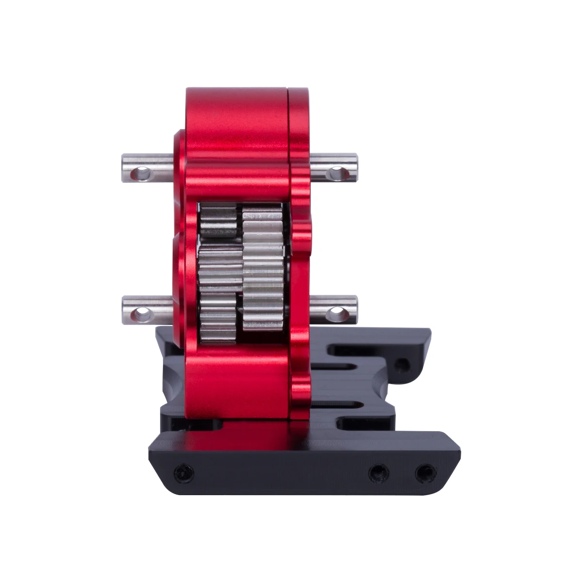 Aluminum Dual Transmission Dig Overdrive Gearbox with Delrin Skid