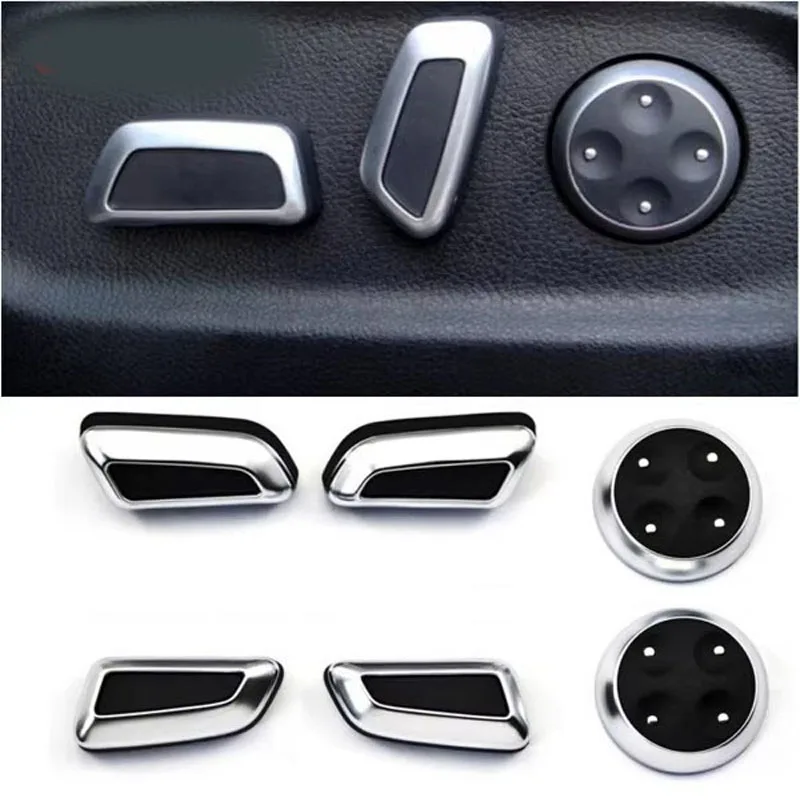 

6pcs/set Seat Adjustment Knob Button Switch For Volkswagen VW Jetta MK5 GTI Passat B7 CC Tiguan Audi Q3 Q5 A3 A4 A5 A6 A7