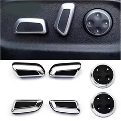 6pcs/set Seat Adjustment Knob Button Switch For Volkswagen VW Jetta MK5 GTI Passat B7 CC Tiguan Audi Q3 Q5 A3 A4 A5 A6 A7