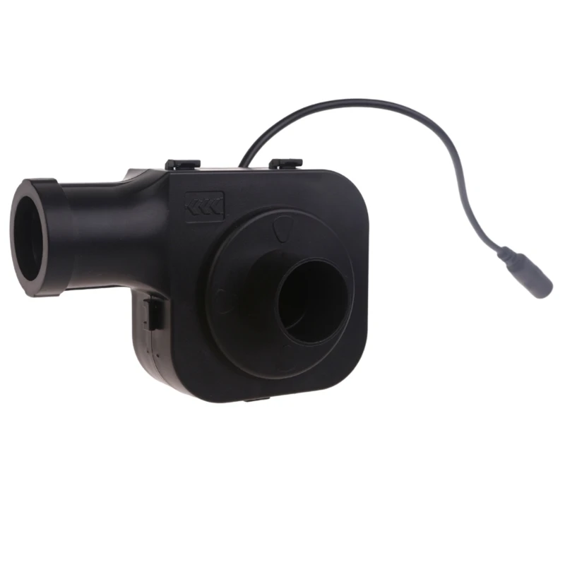 7cm 7530 12V Small Blower with Power Variable Speed Controller for Outdoor BBQ F1CD