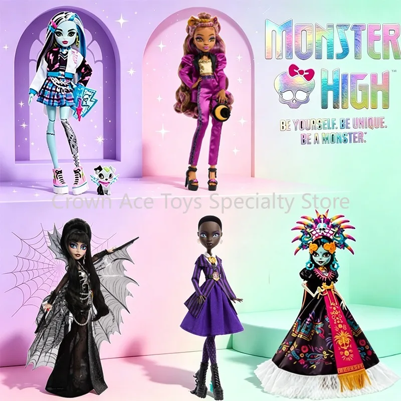 bambole-originali-monster-high-skullector-elvira-skelita-calaveras-clawdeen-wolf-frankie-stein-action-figure-alla-moda-regalo-per-ragazze