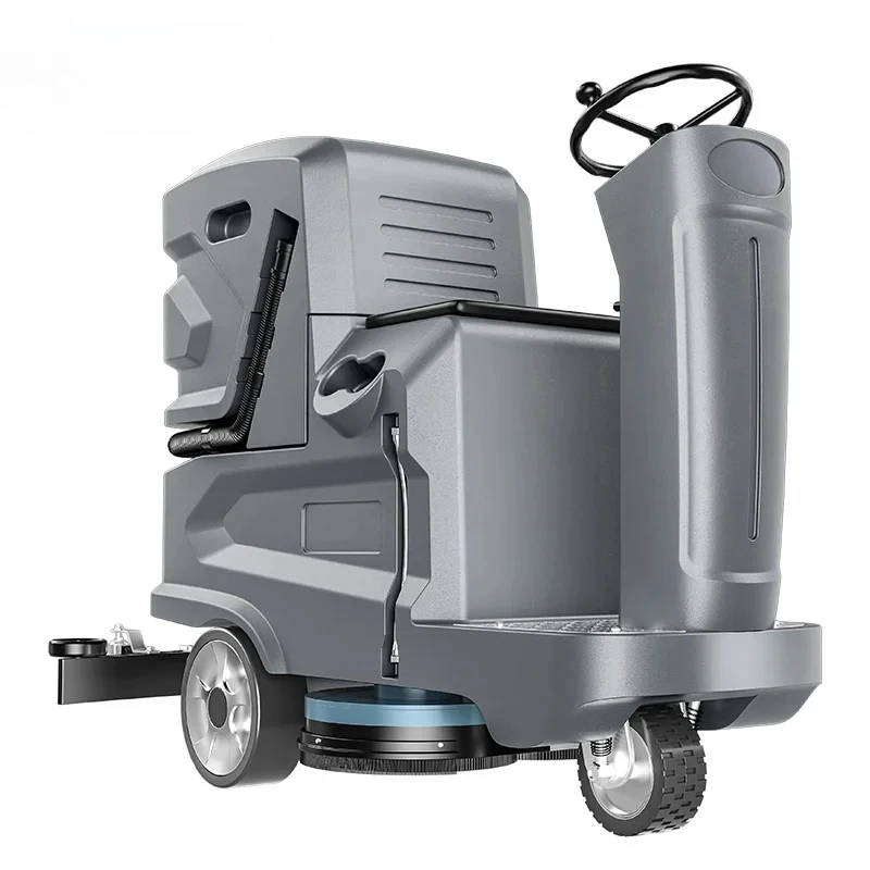 Floor Waste Cleaning Machine Industrial Dry Equipment Cleaning Electric Floor Scrubber Machine