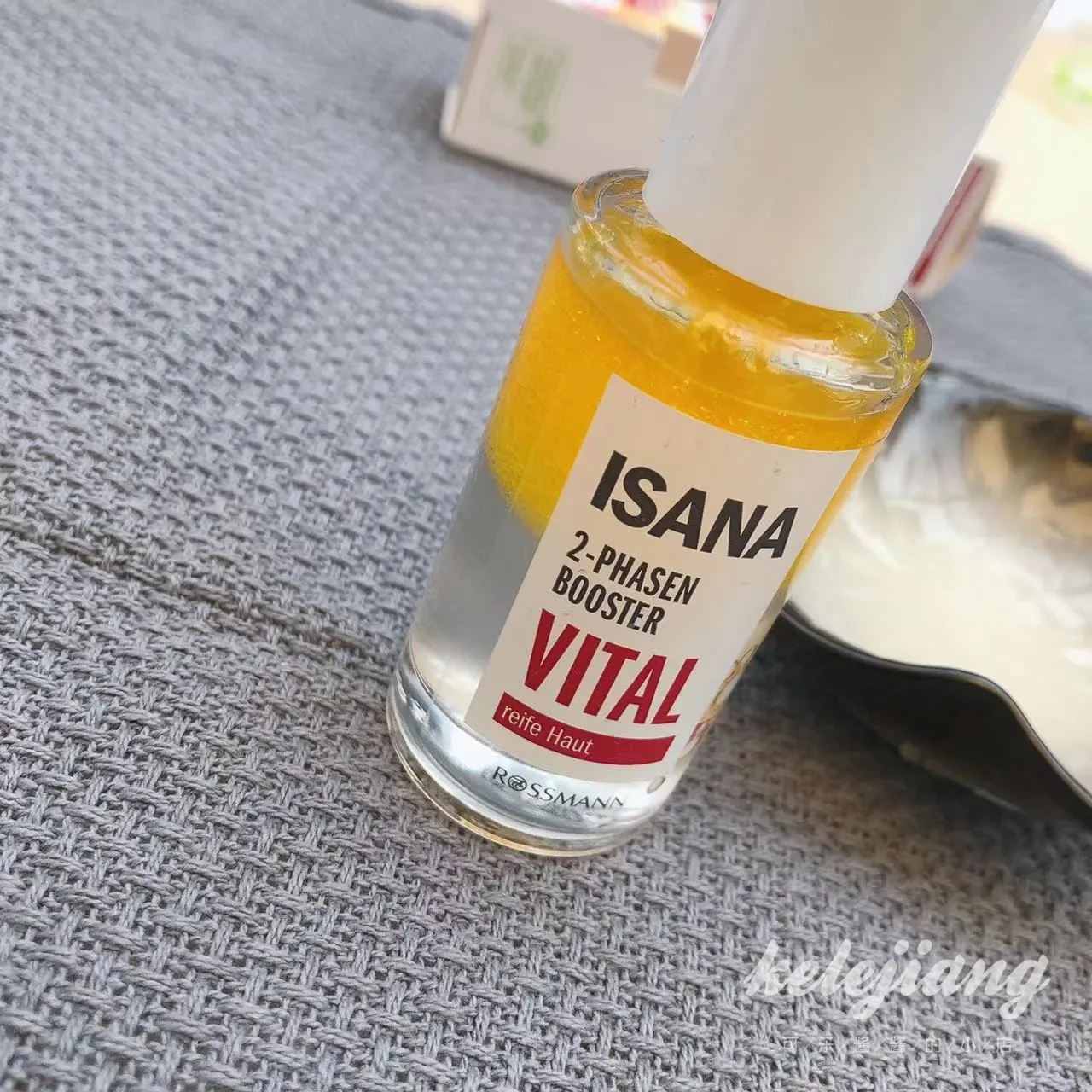 

Germany ISANA Essential Oil + Hyaluronic Acid Water Oil Serum 30ml Anti-Wrinkle Firming Hydration 2-in-1 Nourishing Skin Care