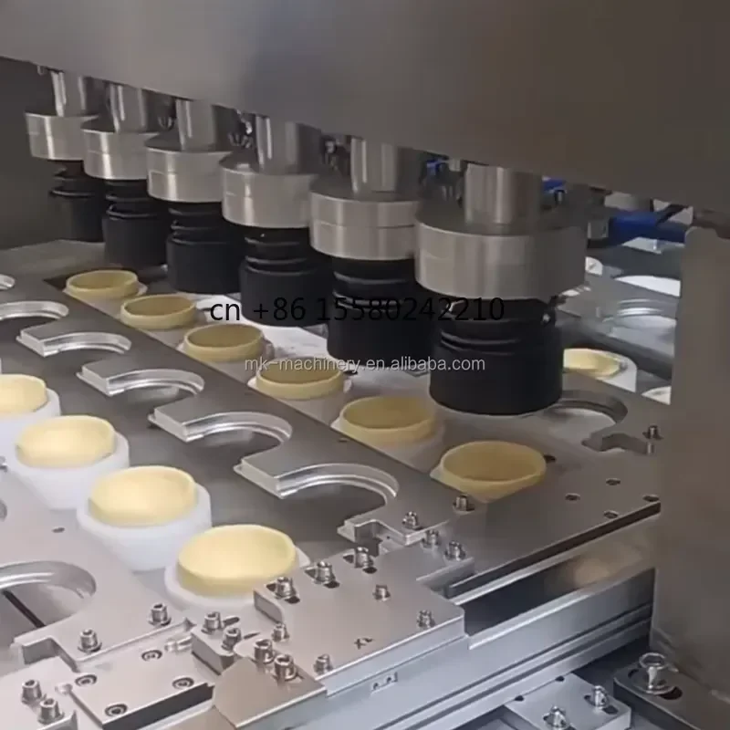 New Full Automatic Electric Programmable Tart Making Machine for Tartlet Pie Forming Tart Shells Industrial Use Long