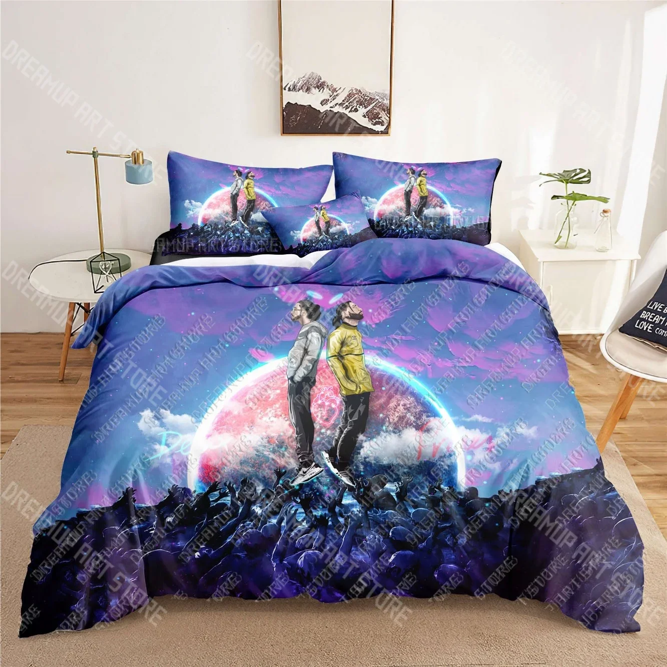 

Singer PNL Ademo N.O.S Rap duo3D комплекты постельного белья с принтом пододеяльник для взрослых_детское постельное одеяло подарок на день рождения дропшиппинг