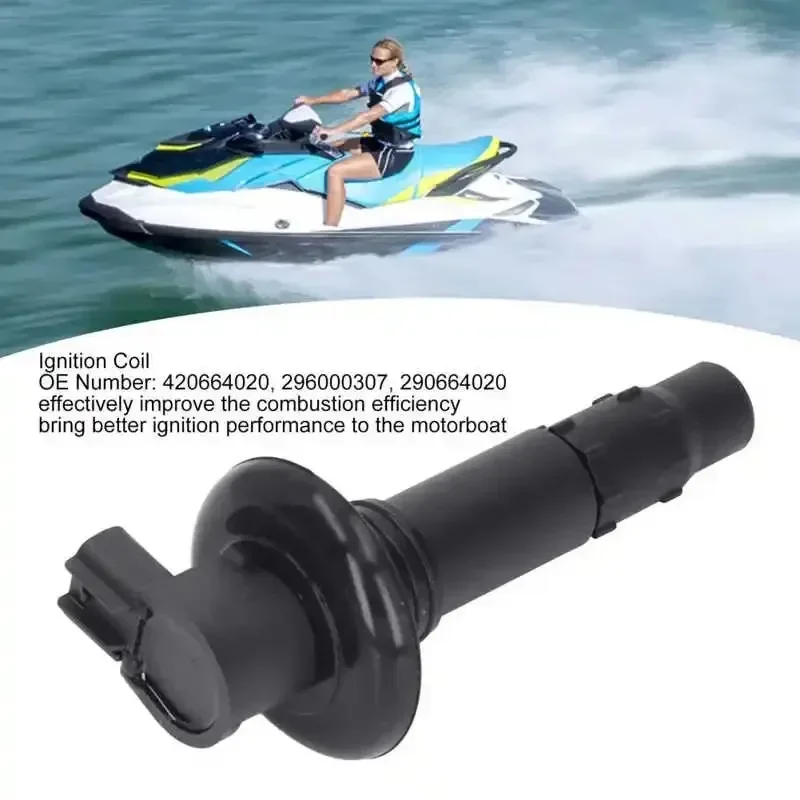 3 Pcs Ignition Coil Stick For SeaDoo 130 155 185 215 255 260 GTX RXT RXP GTS GTR Wake 4TEC 420664020