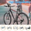 調整可能なブラケット付き自転車リアビューカメラ、自転車バックミラー、ナイトビジョン、150 ° 広角ビュー、360 ° モニター、1080p、4.3インチ 4