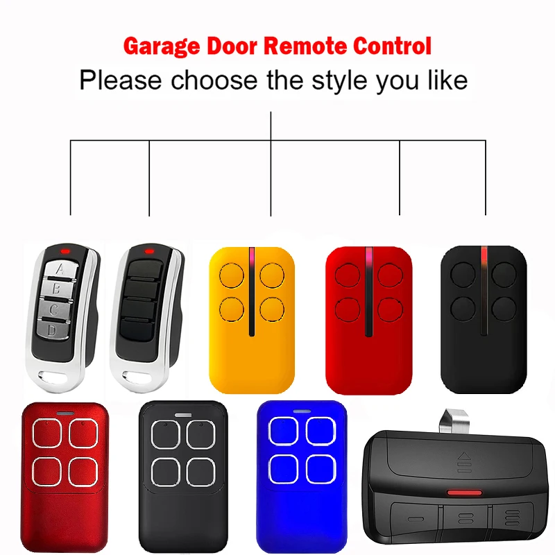 AVIDSEN 104250 104700 654300 114253 654250 104251 654100 104257 614701 Garage Door Remote Control Gate Opener 433.92MHz Command