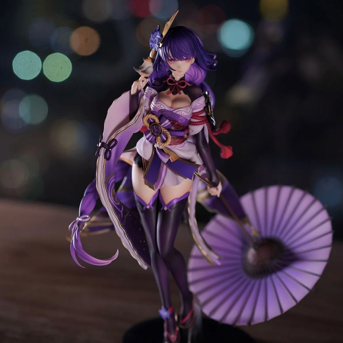 

Genshin Impact Beelzebul Raiden Ei игровая фигурка Raiden Shogun модель орнамент детские коллекционные игрушки праздничные подарки для мальчиков 22 см